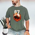 Women's 67 Baseball Boys Birthday Teens Six Seven Brainrot Men's Comfort Colors T-Shirt Moss Women's 67 Baseball Boys Birthday Teens Six Seven Brainrot Men's Comfort Colors T-Shirt Moss