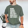 Women's Moms Against Umpires Parents Mom Baseball Sarcastic Men's Comfort Colors T-Shirt Moss Women's Moms Against Umpires Parents Mom Baseball Sarcastic Men's Comfort Colors T-Shirt Moss