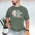 I Yell Because I Care Baseball Fan Humor Baseball Dads Men's Comfort Colors T-Shirt Moss I Yell Because I Care Baseball Fan Humor Baseball Dads Men's Comfort Colors T-Shirt Moss