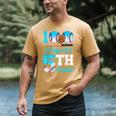 100 Days Of 5th Grade Baseball 100th Day Of School Boys Kids Men's Comfort Colors T-Shirt Mustard 100 Days Of 5th Grade Baseball 100th Day Of School Boys Kids Men's Comfort Colors T-Shirt Mustard