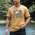 100 Days Of School Baseball Camo Celebration Men's Comfort Colors T-Shirt Mustard 100 Days Of School Baseball Camo Celebration Men's Comfort Colors T-Shirt Mustard
