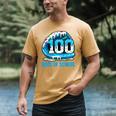 100 Days Of School Baseball Drip Ice Cream Kid Boy 100th Day Men's Comfort Colors T-Shirt Mustard 100 Days Of School Baseball Drip Ice Cream Kid Boy 100th Day Men's Comfort Colors T-Shirt Mustard