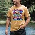 100 Days Of School Baseball Sports Drip Graphic Men's Comfort Colors T-Shirt Mustard 100 Days Of School Baseball Sports Drip Graphic Men's Comfort Colors T-Shirt Mustard