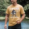 100 Days Of School Boys Kids 100th Day Balls Baseball Kids Men's Comfort Colors T-Shirt Mustard 100 Days Of School Boys Kids 100th Day Balls Baseball Kids Men's Comfort Colors T-Shirt Mustard