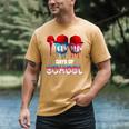 100 Days Of School Dripping Baseball 100th Day Teacher Boy Men's Comfort Colors T-Shirt Mustard 100 Days Of School Dripping Baseball 100th Day Teacher Boy Men's Comfort Colors T-Shirt Mustard