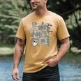 100 Days Smarter Baseball Sport School Celebration Men's Comfort Colors T-Shirt Mustard 100 Days Smarter Baseball Sport School Celebration Men's Comfort Colors T-Shirt Mustard