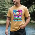 100 Drippy Days Of School Baseball Ice Cream 100th Day Boys Men's Comfort Colors T-Shirt Mustard 100 Drippy Days Of School Baseball Ice Cream 100th Day Boys Men's Comfort Colors T-Shirt Mustard