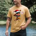 67 Gingerbread Man Playing Baseball Christmas 6 7 Meme Men's Comfort Colors T-Shirt Mustard 67 Gingerbread Man Playing Baseball Christmas 6 7 Meme Men's Comfort Colors T-Shirt Mustard