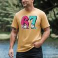 67 Ice Cream Drip Baseball Gen Alpha Slang Six Seven Meme Men's Comfort Colors T-Shirt Mustard 67 Ice Cream Drip Baseball Gen Alpha Slang Six Seven Meme Men's Comfort Colors T-Shirt Mustard