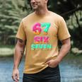 67 Ice Cream Drip Baseball Six Seven 6-7 Meme Teen Boy Men's Comfort Colors T-Shirt Mustard 67 Ice Cream Drip Baseball Six Seven 6-7 Meme Teen Boy Men's Comfort Colors T-Shirt Mustard