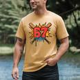 67 Sports Meme – Baseball Bats Number 6 7 Men's Comfort Colors T-Shirt Mustard 67 Sports Meme – Baseball Bats Number 6 7 Men's Comfort Colors T-Shirt Mustard