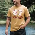 67 Trend Baseball Glove Number Style Men's Comfort Colors T-Shirt Mustard 67 Trend Baseball Glove Number Style Men's Comfort Colors T-Shirt Mustard