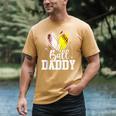 Ball Daddy Softball Baseball Dad Fathers Day Men's Comfort Colors T-Shirt Mustard Ball Daddy Softball Baseball Dad Fathers Day Men's Comfort Colors T-Shirt Mustard