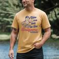 Take Me Out To The Ball Game Retro Peanuts Baseball Sports Men's Comfort Colors T-Shirt Mustard