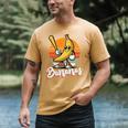 Bananas Baseball Sunset Retro Fruit Sports Boys Kids Men Premium Tri-Blend Men's Comfort Colors T-Shirt Mustard Bananas Baseball Sunset Retro Fruit Sports Boys Kids Men Premium Tri-Blend Men's Comfort Colors T-Shirt Mustard