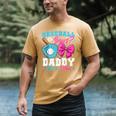 Baseball Or Bows Daddy Loves You Gender Reveal Family Men's Comfort Colors T-Shirt Mustard Baseball Or Bows Daddy Loves You Gender Reveal Family Men's Comfort Colors T-Shirt Mustard