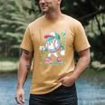 Baseball Character Cartoon Batter Drip Style Women Men Men's Comfort Colors T-Shirt Mustard Baseball Character Cartoon Batter Drip Style Women Men Men's Comfort Colors T-Shirt Mustard