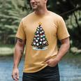 Baseball Christmas Tree Men Boys Youth Santa Sports Men's Comfort Colors T-Shirt Mustard Baseball Christmas Tree Men Boys Youth Santa Sports Men's Comfort Colors T-Shirt Mustard