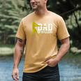 Baseball Dad Of Ballers Raglan Baseball Tee Men's Comfort Colors T-Shirt Mustard Baseball Dad Of Ballers Raglan Baseball Tee Men's Comfort Colors T-Shirt Mustard