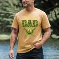 Baseball Dad Camo Ice Cream Baseball Father's Day Men's Comfort Colors T-Shirt Mustard Baseball Dad Camo Ice Cream Baseball Father's Day Men's Comfort Colors T-Shirt Mustard