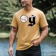 Baseball Dad Coach Old Head OG Old School Baller White Men's Comfort Colors T-Shirt Mustard Baseball Dad Coach Old Head OG Old School Baller White Men's Comfort Colors T-Shirt Mustard