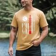 Baseball Dad Father And Son Baseball Love Men's Comfort Colors T-Shirt Mustard Baseball Dad Father And Son Baseball Love Men's Comfort Colors T-Shirt Mustard