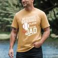Baseball Dad My Favorite Baseball Player Calls Me Dad Premium Men's Comfort Colors T-Shirt Mustard Baseball Dad My Favorite Baseball Player Calls Me Dad Premium Men's Comfort Colors T-Shirt Mustard