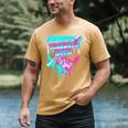 Baseball Dad Home Plate Ice Cream Drip Father's Day Men's Comfort Colors T-Shirt Mustard Baseball Dad Home Plate Ice Cream Drip Father's Day Men's Comfort Colors T-Shirt Mustard