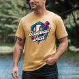 Baseball Dad Kids Birthday Baseball Drip Ice Cream Family Men's Comfort Colors T-Shirt Mustard Baseball Dad Kids Birthday Baseball Drip Ice Cream Family Men's Comfort Colors T-Shirt Mustard