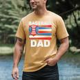 Baseball Dad For Men American Flag 4th Of July Fathers Day Premium Men's Comfort Colors T-Shirt Mustard Baseball Dad For Men American Flag 4th Of July Fathers Day Premium Men's Comfort Colors T-Shirt Mustard