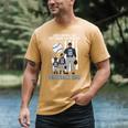 Baseball Dad Like A Normal Dad But Louder And Prouder Men's Comfort Colors T-Shirt Mustard