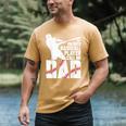 Baseball Dad Shirt Baseball Dad Fathers Day Men's Comfort Colors T-Shirt Mustard