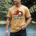Baseball Dad Spectator Father's Day Game Day Youth Baseball Men's Comfort Colors T-Shirt Mustard Baseball Dad Spectator Father's Day Game Day Youth Baseball Men's Comfort Colors T-Shirt Mustard
