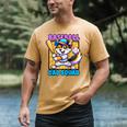 Baseball Dad Squad Fox On The Bat Raglan Baseball Tee Men's Comfort Colors T-Shirt Mustard Baseball Dad Squad Fox On The Bat Raglan Baseball Tee Men's Comfort Colors T-Shirt Mustard