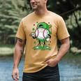Baseball Drip For Boys Ice Cream Drip Baseball Player Men's Comfort Colors T-Shirt Mustard Baseball Drip For Boys Ice Cream Drip Baseball Player Men's Comfort Colors T-Shirt Mustard