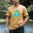 Baseball Drip For Boys Ice Cream Drip Youth Boys Baseball Men's Comfort Colors T-Shirt Mustard Baseball Drip For Boys Ice Cream Drip Youth Boys Baseball Men's Comfort Colors T-Shirt Mustard