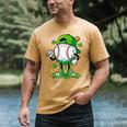 Baseball Drip Ice Cream Apparel Boy Youth St Patrick’s Day Men's Comfort Colors T-Shirt Mustard Baseball Drip Ice Cream Apparel Boy Youth St Patrick’s Day Men's Comfort Colors T-Shirt Mustard