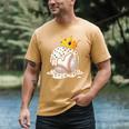 Baseball Drip Ice Cream Crown Melt Graphic Men's Comfort Colors T-Shirt Mustard Baseball Drip Ice Cream Crown Melt Graphic Men's Comfort Colors T-Shirt Mustard