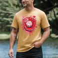Baseball Drip Ice Cream Sprinkles Valentines Day Baseball Men's Comfort Colors T-Shirt Mustard Baseball Drip Ice Cream Sprinkles Valentines Day Baseball Men's Comfort Colors T-Shirt Mustard