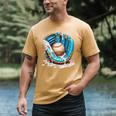 Baseball Drip Ice Cream Sprinkless Glove Boy Kid Men's Comfort Colors T-Shirt Mustard
