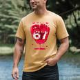 Baseball Drip Ice Cream Valentine Youth Boys Girls Sport Men's Comfort Colors T-Shirt Mustard Baseball Drip Ice Cream Valentine Youth Boys Girls Sport Men's Comfort Colors T-Shirt Mustard