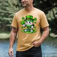 Baseball Drip Icecream Apparel Youth Boy St Patrick Day Men's Comfort Colors T-Shirt Mustard Baseball Drip Icecream Apparel Youth Boy St Patrick Day Men's Comfort Colors T-Shirt Mustard