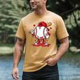 Baseball Drip Icecream Men Boy Valentine Men's Comfort Colors T-Shirt Mustard