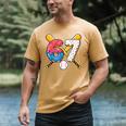 Baseball Drip Number 67 Player 67th Birthday Meme Men's Comfort Colors T-Shirt Mustard Baseball Drip Number 67 Player 67th Birthday Meme Men's Comfort Colors T-Shirt Mustard