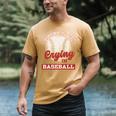 Baseball Game Day There Is No Crying In Baseball Men's Comfort Colors T-Shirt Mustard Baseball Game Day There Is No Crying In Baseball Men's Comfort Colors T-Shirt Mustard