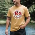 Baseball I Hit 100 Days Of School Baseball Player Kids Boys Men's Comfort Colors T-Shirt Mustard Baseball I Hit 100 Days Of School Baseball Player Kids Boys Men's Comfort Colors T-Shirt Mustard