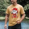 Baseball Ice Cream Valentine Dripping Game Day Men Boys Kids Men's Comfort Colors T-Shirt Mustard Baseball Ice Cream Valentine Dripping Game Day Men Boys Kids Men's Comfort Colors T-Shirt Mustard