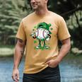 Baseball Icecream Apparel Youth Boy St Patrick's Day Men's Comfort Colors T-Shirt Mustard Baseball Icecream Apparel Youth Boy St Patrick's Day Men's Comfort Colors T-Shirt Mustard