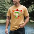 Baseball Lifestyle Apparel Youth Christmas Baseball Drip Men's Comfort Colors T-Shirt Mustard Baseball Lifestyle Apparel Youth Christmas Baseball Drip Men's Comfort Colors T-Shirt Mustard