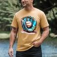 Baseball Lifestyle Apparel Youth Baseball Drip Ice Cream Men's Comfort Colors T-Shirt Mustard